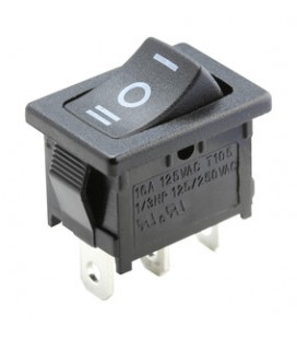 Interruptor unipolar ON-OFF-ON