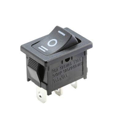 Interruptor unipolar ON-OFF-ON