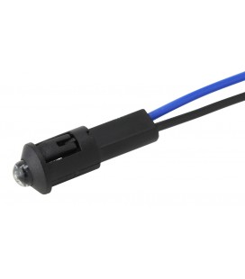 Piloto LED. 8mm. 230VAC.Blanco alta lum