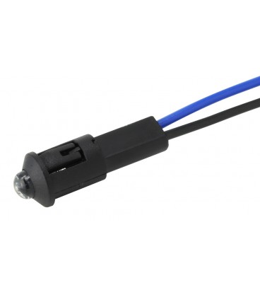 Piloto LED. 8mm. 230VAC.Blanco alta lum