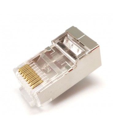 Conector Cat.6 FTP, Cable pasante