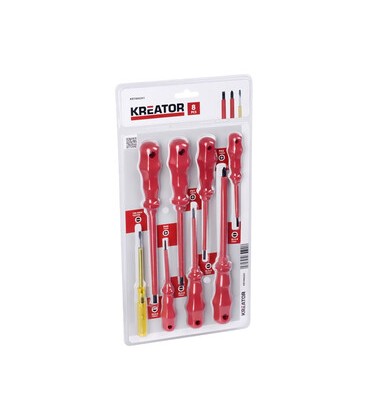 JUEGO 8 PIEZAS DESTORNILLADORES