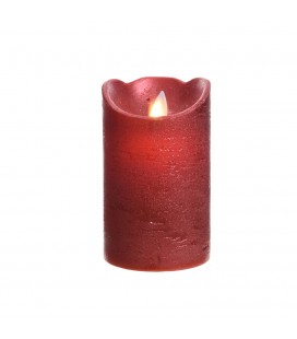 VELA DE LED 7.5x12.5 ROJO
