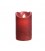 VELA DE LED 7.5x12.5 ROJO