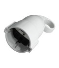 BASE SCHUKO 4,8mm 16A 250V T/TL BLANCO