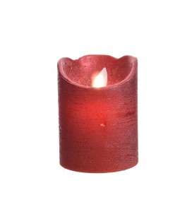 VELA DE LED 7.5x10 ROJO