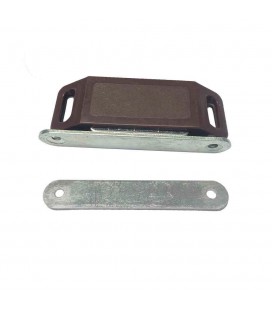 IMAN PARA PUERTA MARRON 2 unid. 75x24mm