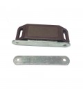 IMAN PARA PUERTA MARRON 2 unid. 75x24mm
