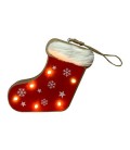 Calcetin Navidad para colgar con luz