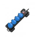 BASE 4 TOMAS IP54 CON INTERRUPTOR 1.5M