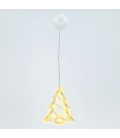 Árbol colgante de navidad LED 3xAAA
