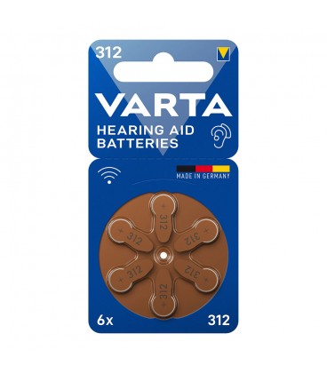 MICRO PILA AUDIFONO RAYOVAC ZA312 1,45V