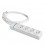 BASE CON 4 TOMAS 2P+T, 16A 250V PARED