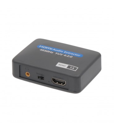Extractor de audio HDMI 4K@60Hz HDCP1.4