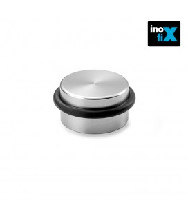 TOPE CILINDRICO ACERO INOX CON ADHESIVO 