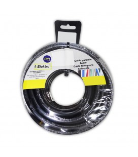 3X0,75MM CABLE TEXTIL PVC 25MTS NEGRO