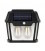 Aplique solar 2 bombillas LED de filam