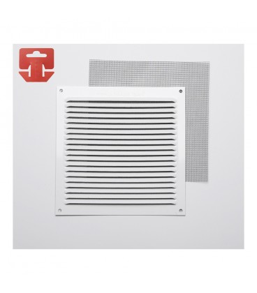 170X170MM REJILLA C/MOSQ ALUM 0.6 BL