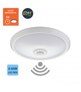 16W LF APLIQUE SUP. CON SENSOR L. EMER.
