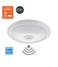 16W LF APLIQUE SUP. CON SENSOR L. EMER.