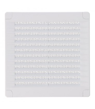 REJILLA VENTILACIÓN ABS BL 150x150x7mm