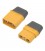 Pack de conectores XT90 de 2+2 pines mac