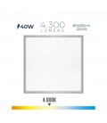 PANEL LED 40W 4300lm RA80 60x60cm 4000K 