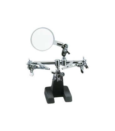 Soporte articulado con lupa