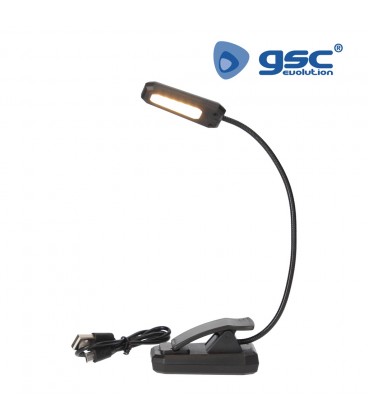 Linterna lectura LED ajustable