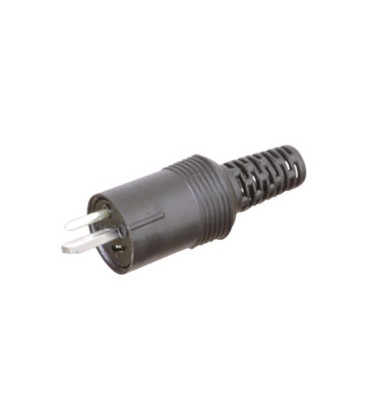 Conector altavoz macho.