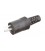 Conector altavoz macho.