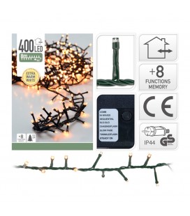 TIPO ESPINO" MULTIFUNCION 400 LED CALIDA