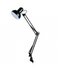 Flexo sobremesa clip E27 40W- Negro