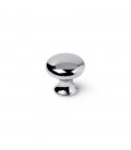 4 POMOS REDONDOS PARA MUEBLE CROMO BRILL