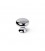 4 POMOS REDONDOS PARA MUEBLE CROMO BRILL