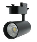 Foco Led Carril Negro Turin 30W 3000K