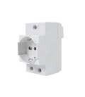 Base schuko Carril Din