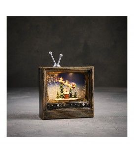 FIGURA LED ESCENA NAVIDEÑA 22X17,5X7CM 