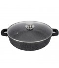 CACEROLA AL.IN.SUPREME BLACK BAJA 32CM