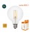 GLOBO G95 LED FILAM. CLARA 6W CALIDA