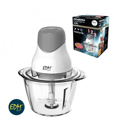 PICADORA CON RECIPIENTE DE CRISTAL320W