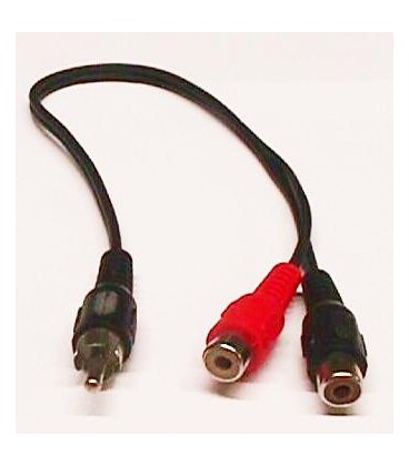 RCA MACHO - 2*RCA HEMBRA, 0.3m
