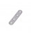 PLACA ACERO INOX 80x19x2mm