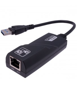 Adaptador Ethernet para USB 3.0 1Gbps