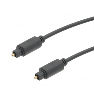 Cable Fibra Óptica TOSLINK 4.0mm 1m