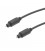 Cable Fibra Óptica TOSLINK 4.0mm 1m