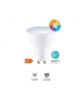Bombilla LED WIFI GU10 5,5WRGB/CAL/DIA