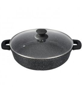 CACEROLA BAJA 28CM ALUMINIO FUNDIDO
