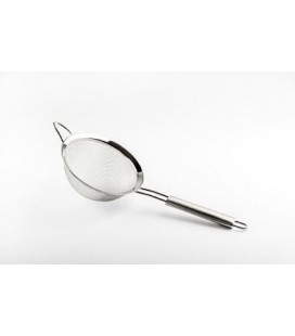 Colador inoxidable, malla reforzada 14cm