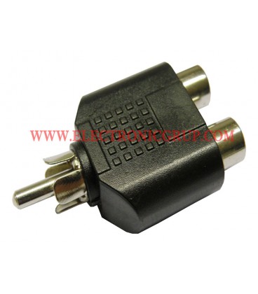 RCA MACHO -2x RCA HEMBRA